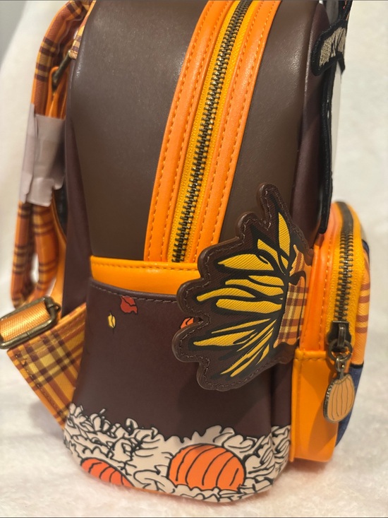 Loungefly Peanuts Snoopy Scarecrow Cosplay Mini Backpack NWT main image 11